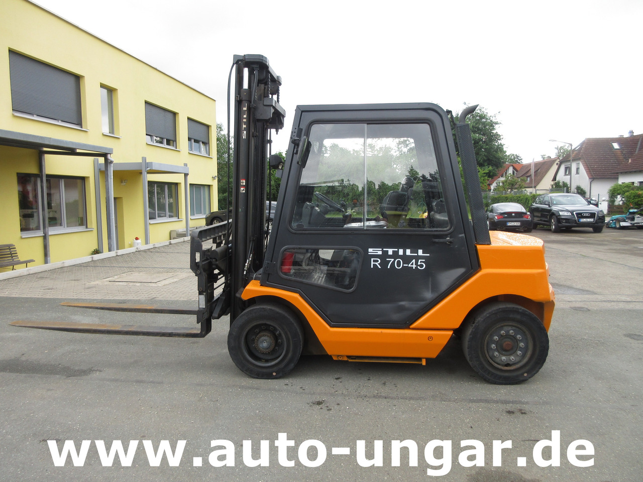 Still R70-45 Diesel Gabelstapler 4.500kg Hub Zinkenverstellung Seitenschieber - Xe nâng diesel: hình 3 Still R70-45 Diesel Gabelstapler 4.500kg Hub Zinkenverstellung Seitenschieber - Xe nâng diesel: hình 3