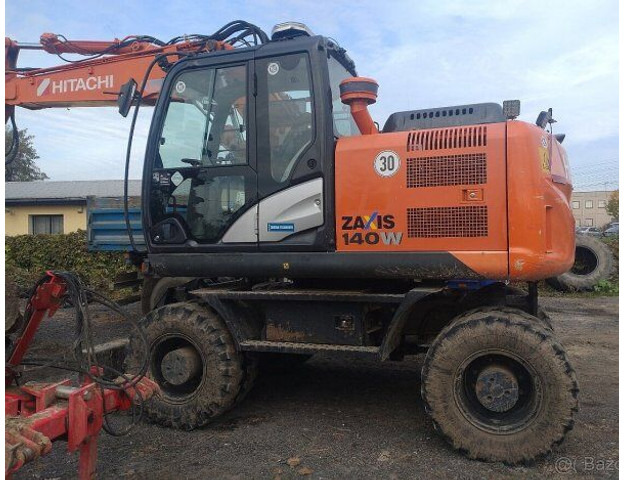 Hitachi Zaxis 140W-5B - Máy xúc bánh lốp: hình 1 Hitachi Zaxis 140W-5B - Máy xúc bánh lốp: hình 1