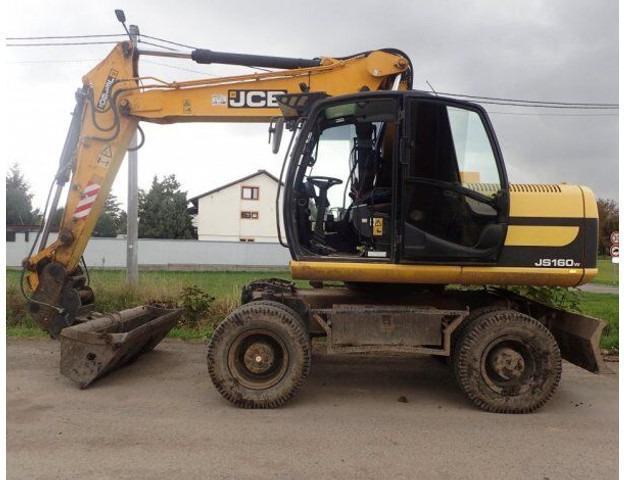 JCB JS 160 W - Máy xúc bánh lốp: hình 2 JCB JS 160 W - Máy xúc bánh lốp: hình 2