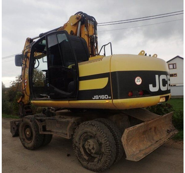 JCB JS 160 W - Máy xúc bánh lốp: hình 4 JCB JS 160 W - Máy xúc bánh lốp: hình 4