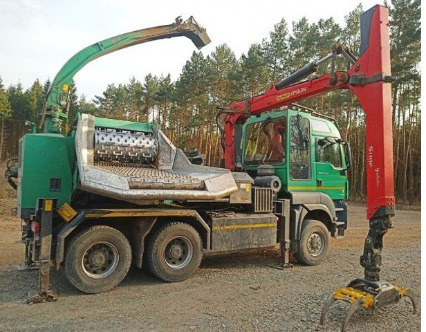 Jenz HEM 583R +6x6 MAN TGS 33.540 +Palfinger (docs MACHINE!) - Máy đốn cây: hình 1 Jenz HEM 583R +6x6 MAN TGS 33.540 +Palfinger (docs MACHINE!) - Máy đốn cây: hình 1