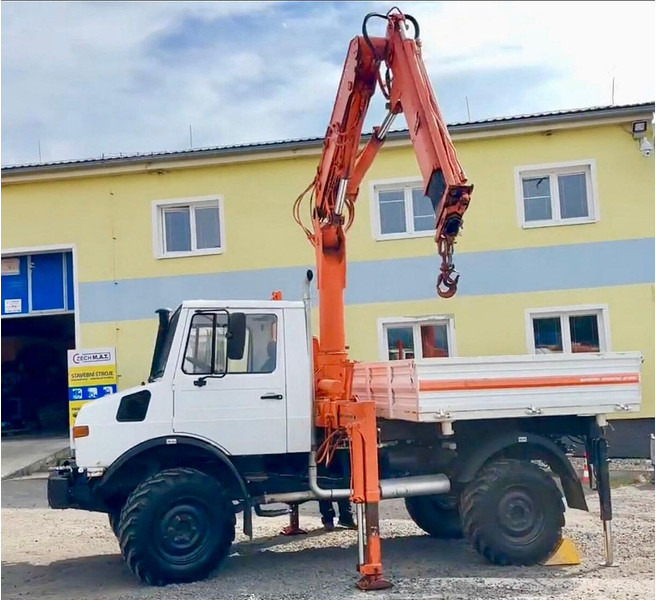 Mercedes-Benz UNIMOG 427.11 +12m! - Xe ben, Xe cẩu tự hành: hình 1 Mercedes-Benz UNIMOG 427.11 +12m! - Xe ben, Xe cẩu tự hành: hình 1