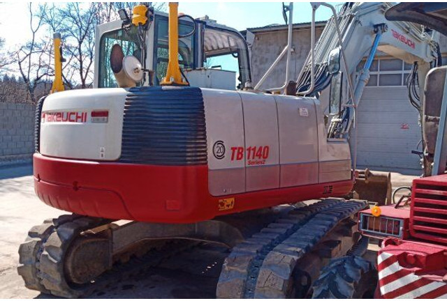 Takeuchi TB 1140 - Máy xúc bánh xích: hình 4 Takeuchi TB 1140 - Máy xúc bánh xích: hình 4