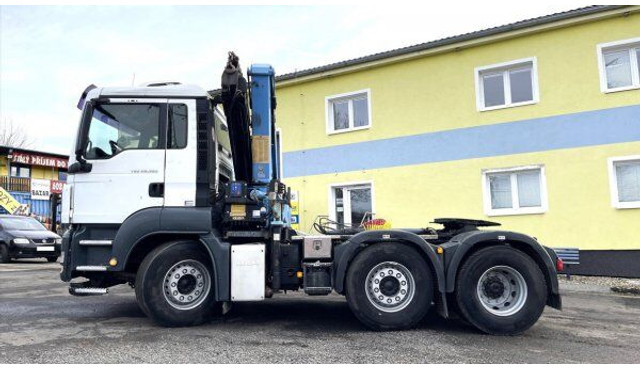 Xe đầu kéo MAN 6x2 TGA 26.360 +17m HMF: hình 15