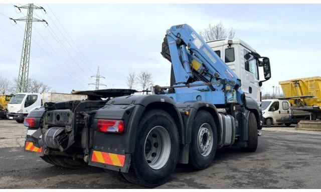 Xe đầu kéo MAN 6x2 TGA 26.360 +17m HMF: hình 6