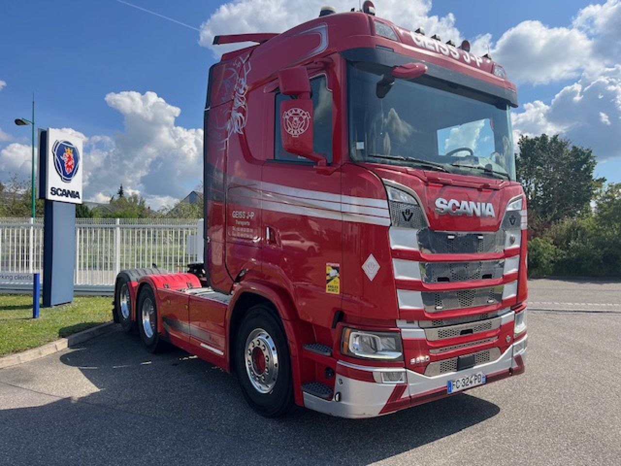 SCANIA S 650 A6x2NA - Xe đầu kéo: hình 3 SCANIA S 650 A6x2NA - Xe đầu kéo: hình 3
