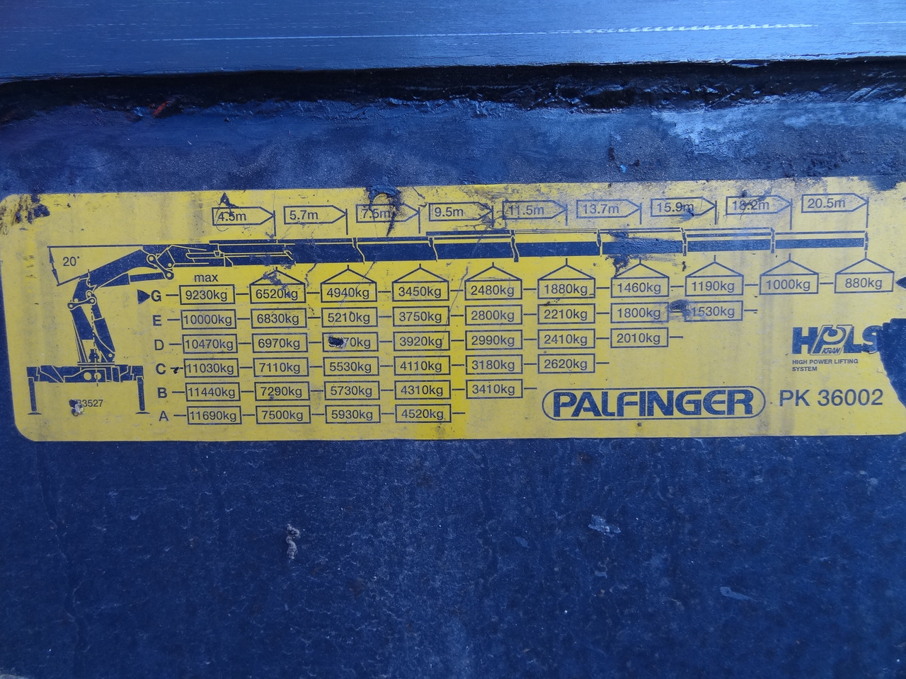 Iveco EuroTrakker 260E31 6X4 Palfinger 36002 - Xe cẩu tự hành, Xe tải thùng lửng/ Phẳng: hình 4 Iveco EuroTrakker 260E31 6X4 Palfinger 36002 - Xe cẩu tự hành, Xe tải thùng lửng/ Phẳng: hình 4