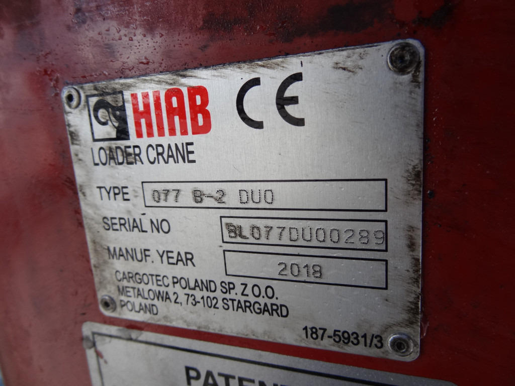 Cẩu gấp Kran Hiab 077-2: hình 7