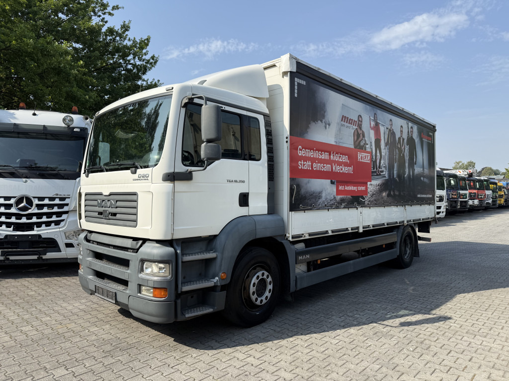 MAN TGA 18.350 4X2 BL Ladebordwand 4.000Kg - Xe tải thùng mui bạt: hình 1 MAN TGA 18.350 4X2 BL Ladebordwand 4.000Kg - Xe tải thùng mui bạt: hình 1