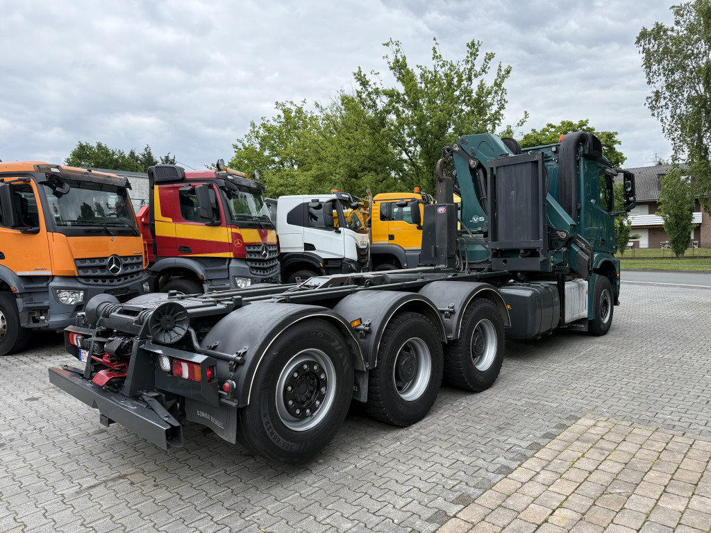 Xe tải nâng móc, Xe cẩu tự hành Mercedes-Benz Arocs 3251 8X4 Haken mit Kran HMF 2620 K5: hình 12