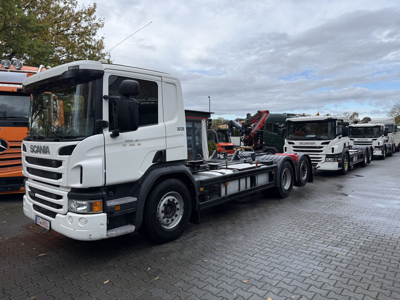 Scania P280 6X2*4 - Xe tải khung gầm: hình 1 Scania P280 6X2*4 - Xe tải khung gầm: hình 1