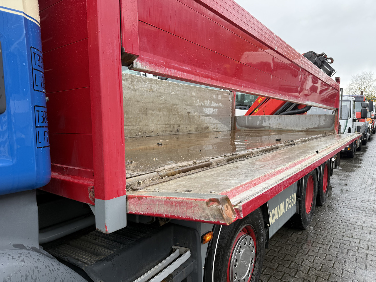 Scania R580 V8 8X4 Kipper Kran Palfinger 22002 - Xe cẩu tự hành, Xe ben: hình 5 Scania R580 V8 8X4 Kipper Kran Palfinger 22002 - Xe cẩu tự hành, Xe ben: hình 5