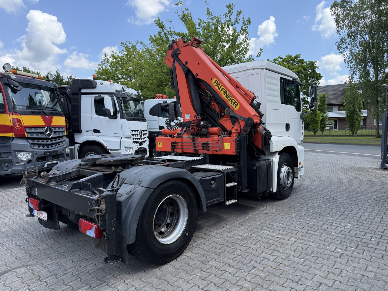 Xe đầu kéo MAN TGA 18.430 Kran Palfinger 16502 Jib 26.5 Meter: hình 13