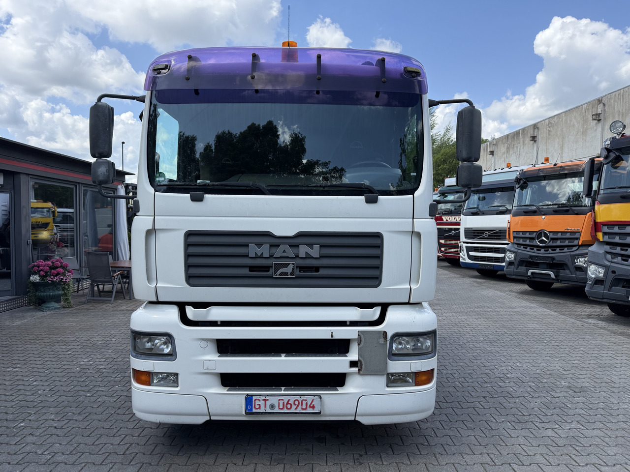 Xe đầu kéo MAN TGA 18.430 Kran Palfinger 16502 Jib 26.5 Meter: hình 10