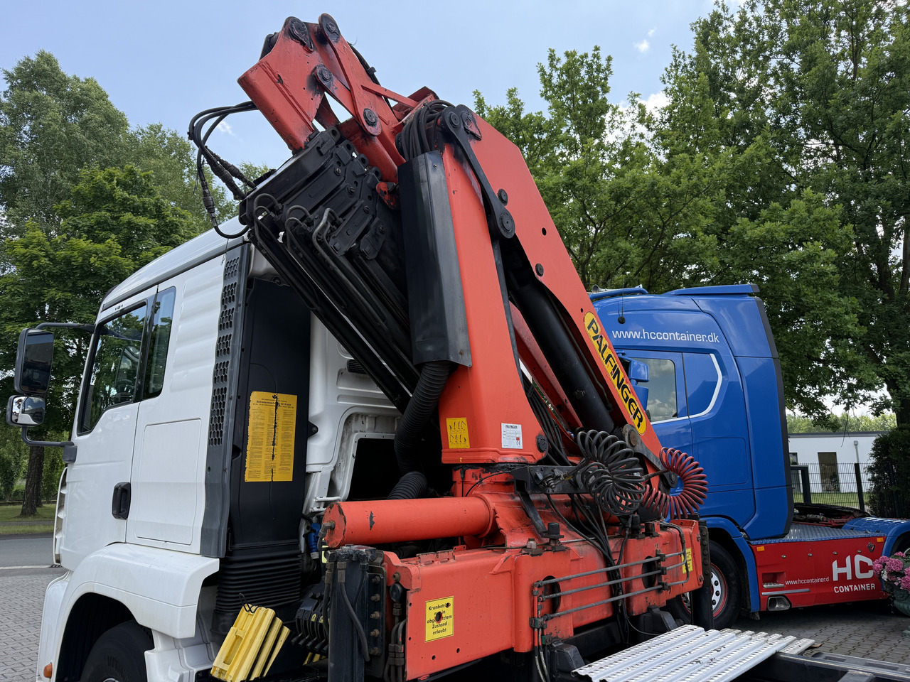 Xe đầu kéo MAN TGA 18.430 Kran Palfinger 16502 Jib 26.5 Meter: hình 15