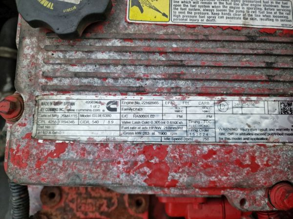 Cummins ISL9E6380 Engine (Bus) - Động cơ: hình 3 Cummins ISL9E6380 Engine (Bus) - Động cơ: hình 3