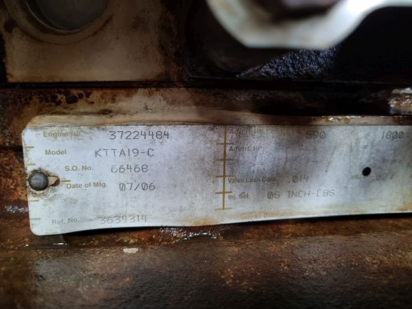 Cummins KTTA19-C Engine - Động cơ cho Máy móc xây dựng: hình 5 Cummins KTTA19-C Engine - Động cơ cho Máy móc xây dựng: hình 5