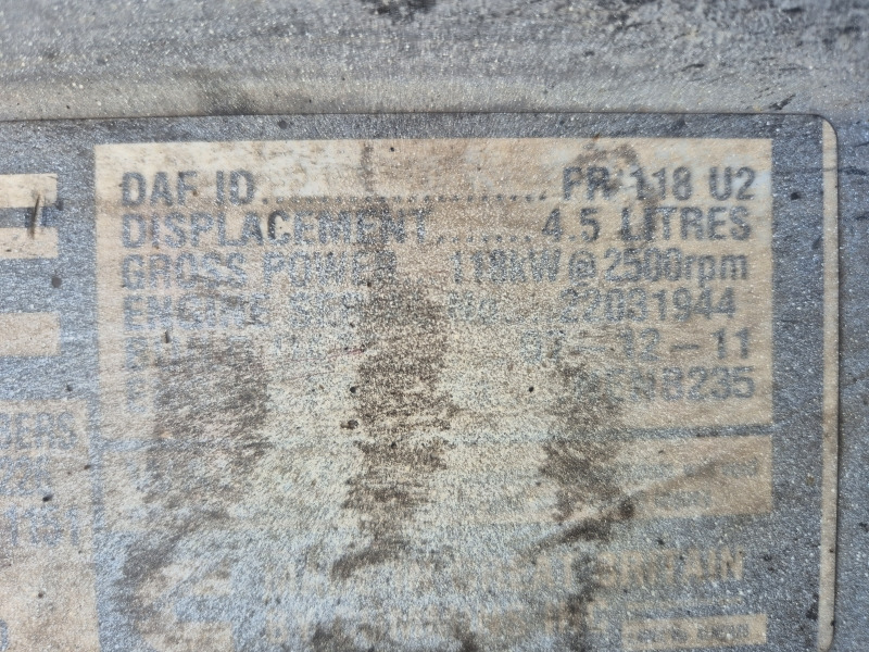 DAF FR118U2 Engine (Truck) - Động cơ cho Xe tải: hình 2 DAF FR118U2 Engine (Truck) - Động cơ cho Xe tải: hình 2