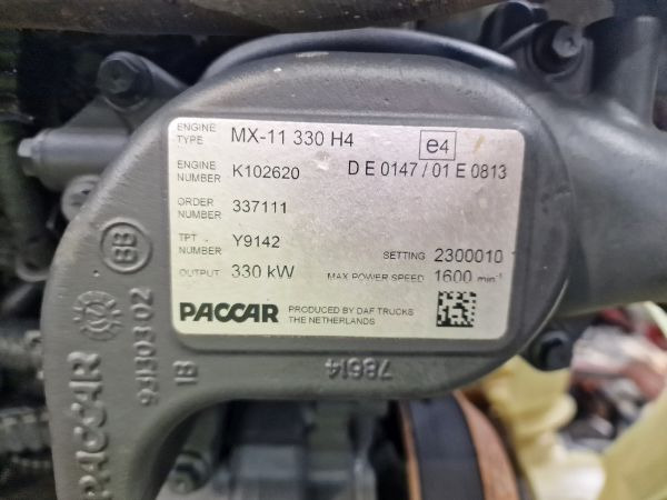 DAF MX-11 330 H4 Engine (Truck) - Động cơ cho Xe tải: hình 2 DAF MX-11 330 H4 Engine (Truck) - Động cơ cho Xe tải: hình 2