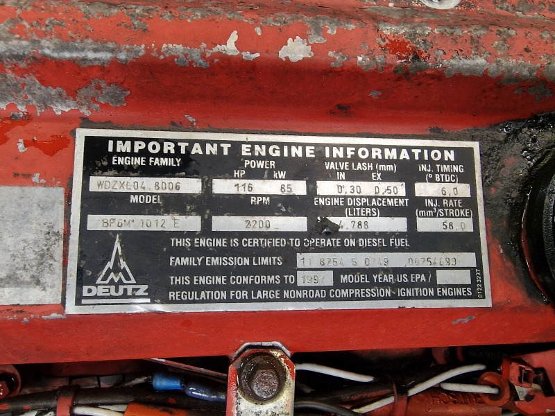 Deutz BF6M1012E Engine (Plant) - Động cơ cho Máy móc xây dựng: hình 2 Deutz BF6M1012E Engine (Plant) - Động cơ cho Máy móc xây dựng: hình 2