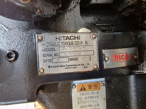 Hộp số Hitachi 8FLWCN-1750-1 Gearbox: hình 11