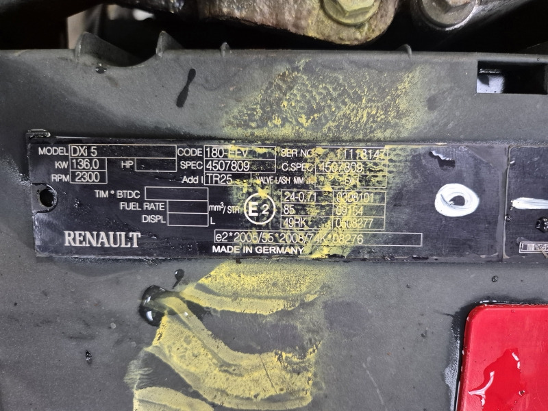 Renault DXI5 180-EEV Engine (Truck) - Động cơ cho Xe tải: hình 2 Renault DXI5 180-EEV Engine (Truck) - Động cơ cho Xe tải: hình 2