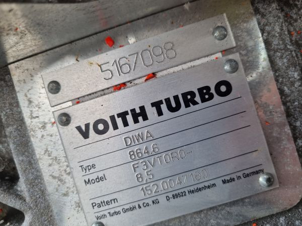 Voith 864.6 F3VTORO-8,5 Gearbox - Hộp số: hình 2 Voith 864.6 F3VTORO-8,5 Gearbox - Hộp số: hình 2