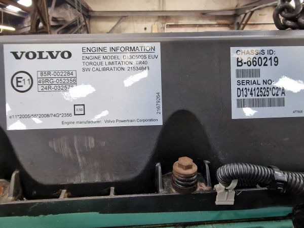 Volvo D13C500S EUV Engine (Truck) - Động cơ cho Xe tải: hình 2 Volvo D13C500S EUV Engine (Truck) - Động cơ cho Xe tải: hình 2