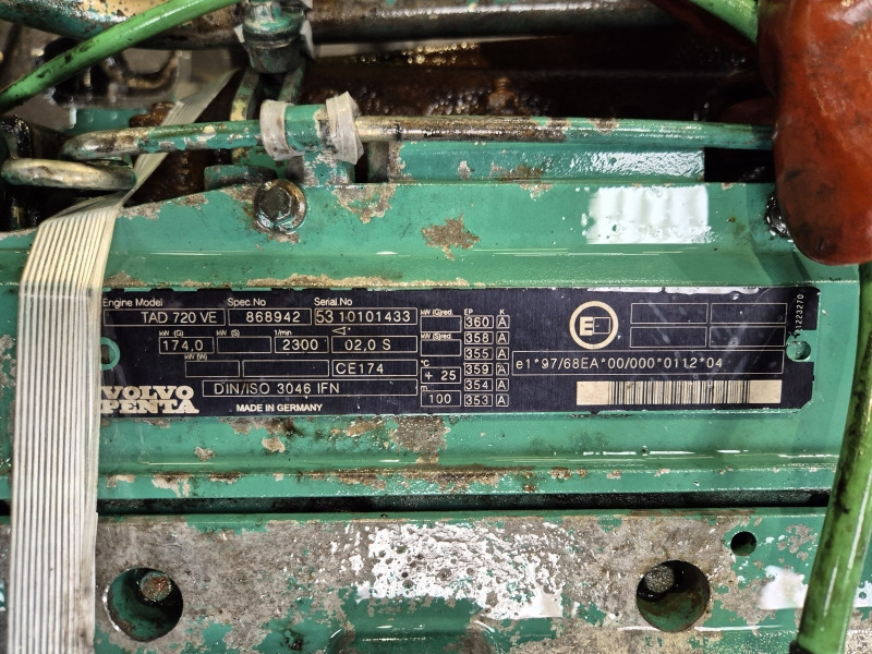 Volvo TAD720VE Engine (Industrial) - Động cơ cho Máy móc công nghiệp: hình 2 Volvo TAD720VE Engine (Industrial) - Động cơ cho Máy móc công nghiệp: hình 2