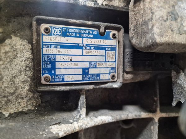 ZF Ecosplit 4 12S2333TD Gearbox - Hộp số: hình 2 ZF Ecosplit 4 12S2333TD Gearbox - Hộp số: hình 2