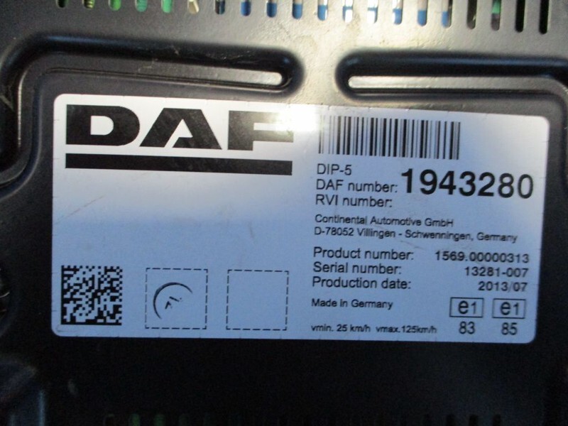 DAF 1943280 Instrumentenpaneel DAF XF 106 - Bảng điều khiển cho Xe tải: hình 3 DAF 1943280 Instrumentenpaneel DAF XF 106 - Bảng điều khiển cho Xe tải: hình 3