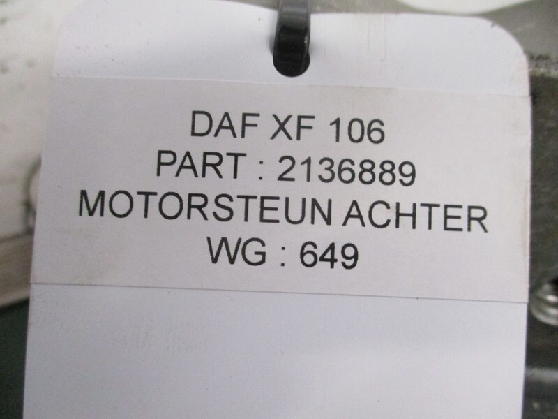 DAF 2136889 Motor steun XF 106 Nieuwe R+L - Cao su chân máy cho Xe tải: hình 3 DAF 2136889 Motor steun XF 106 Nieuwe R+L - Cao su chân máy cho Xe tải: hình 3