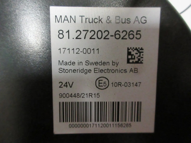 MAN 81.27202-6265 INSTRUMENTEN PANEEL MAN TGS TGX TGM TGL EURO 6 - Bảng điều khiển cho Xe tải: hình 3 MAN 81.27202-6265 INSTRUMENTEN PANEEL MAN TGS TGX TGM TGL EURO 6 - Bảng điều khiển cho Xe tải: hình 3