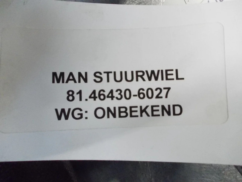 MAN STUURWIEL 81.46430-6027 - Vô lăng cho Xe tải: hình 3 MAN STUURWIEL 81.46430-6027 - Vô lăng cho Xe tải: hình 3
