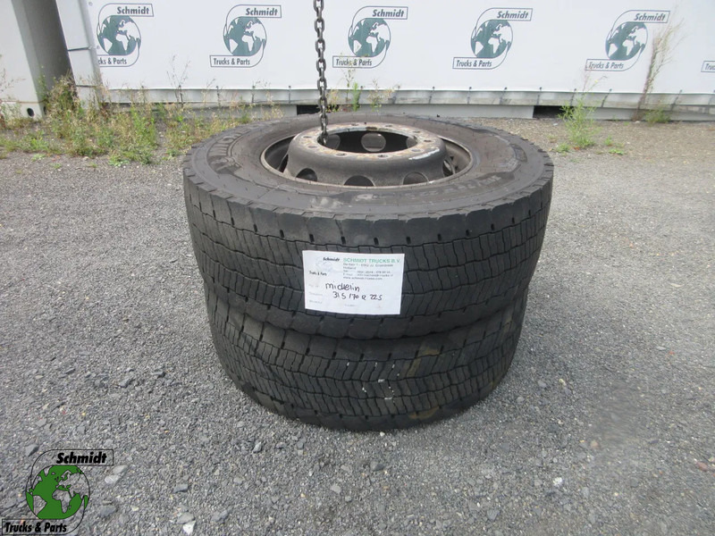 Michelin 315/70R22.5 // 2 X ACHTER BAND MET STAAL WIEL - Lốp cho Xe tải: hình 1 Michelin 315/70R22.5 // 2 X ACHTER BAND MET STAAL WIEL - Lốp cho Xe tải: hình 1