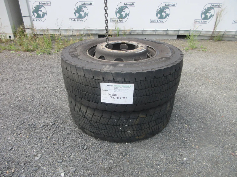 Michelin 315/70R22.5 // 2 X ACHTER BAND MET STAAL WIEL - Lốp cho Xe tải: hình 3 Michelin 315/70R22.5 // 2 X ACHTER BAND MET STAAL WIEL - Lốp cho Xe tải: hình 3