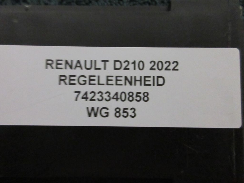 Renault 7423340850 REGELMODULATOR D210 EURO 6 MODEL 2022 - Linh kiện điện cho Xe tải: hình 3 Renault 7423340850 REGELMODULATOR D210 EURO 6 MODEL 2022 - Linh kiện điện cho Xe tải: hình 3