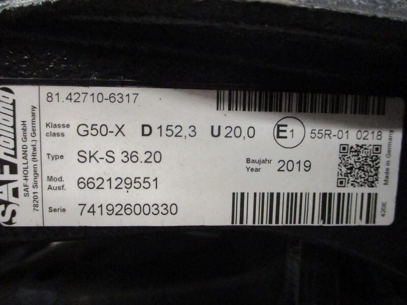 SAF G50-X D 152,3 U 20,0 81.42710-6317 G50-X D 152,3 U 20,0 81.42710-6317 SAF HOLLAND Schotels .NIEUWE 5 X OP VOORRAAD - Khớp nối bánh xe thứ năm cho Xe tải: hình 3 SAF G50-X D 152,3 U 20,0 81.42710-6317 G50-X D 152,3 U 20,0 81.42710-6317 SAF HOLLAND Schotels .NIEUWE 5 X OP VOORRAAD - Khớp nối bánh xe thứ năm cho Xe tải: hình 3