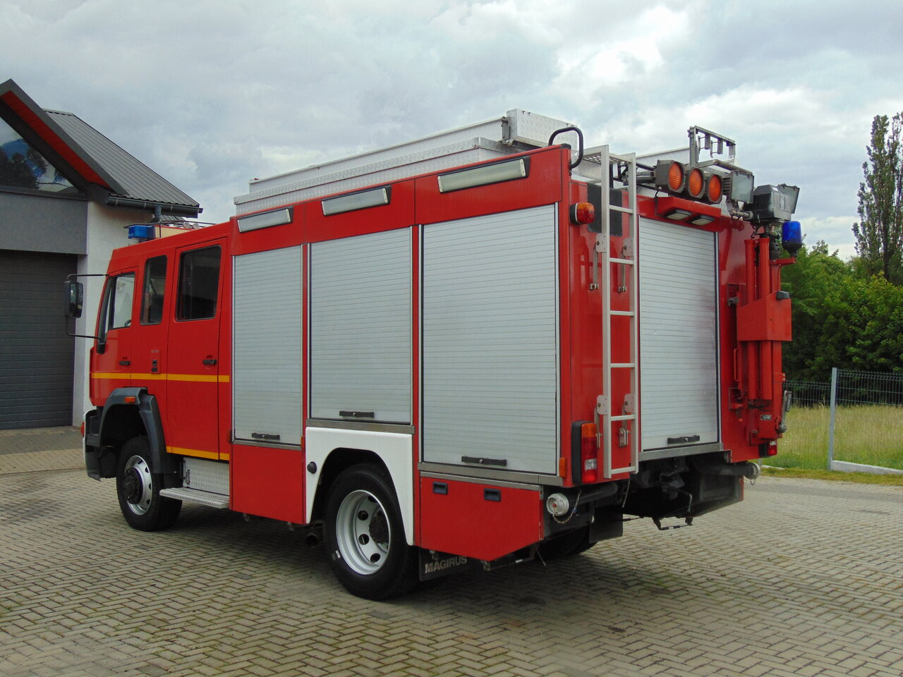 MAN LE14.260 4x4 MAGIRUS - Xe tải cứu hỏa: hình 3 MAN LE14.260 4x4 MAGIRUS - Xe tải cứu hỏa: hình 3