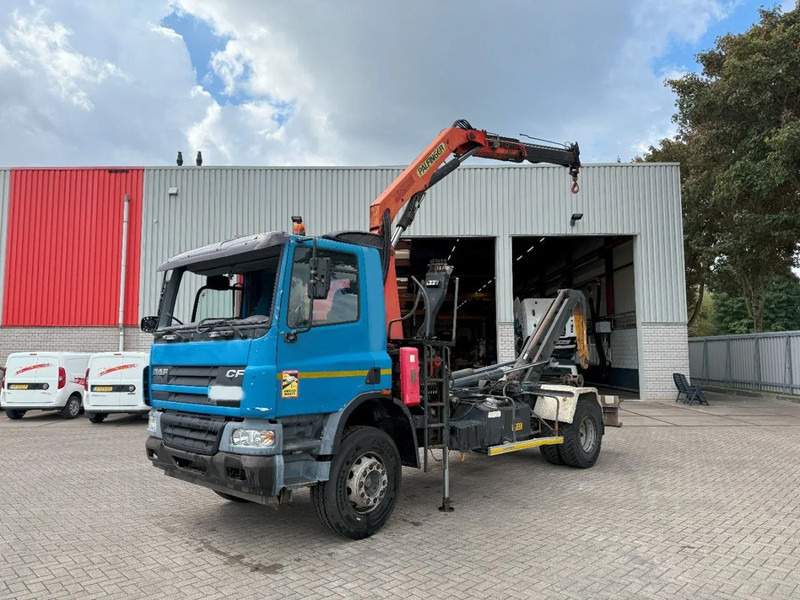 DAF CF75-310 / ENGINE RUNNING / PALFINGER PK10000 / FULL STEEL / 252039 KM / MANUAL / EURO-3 / 2005 - Xe cẩu tự hành: hình 1 DAF CF75-310 / ENGINE RUNNING / PALFINGER PK10000 / FULL STEEL / 252039 KM / MANUAL / EURO-3 / 2005 - Xe cẩu tự hành: hình 1
