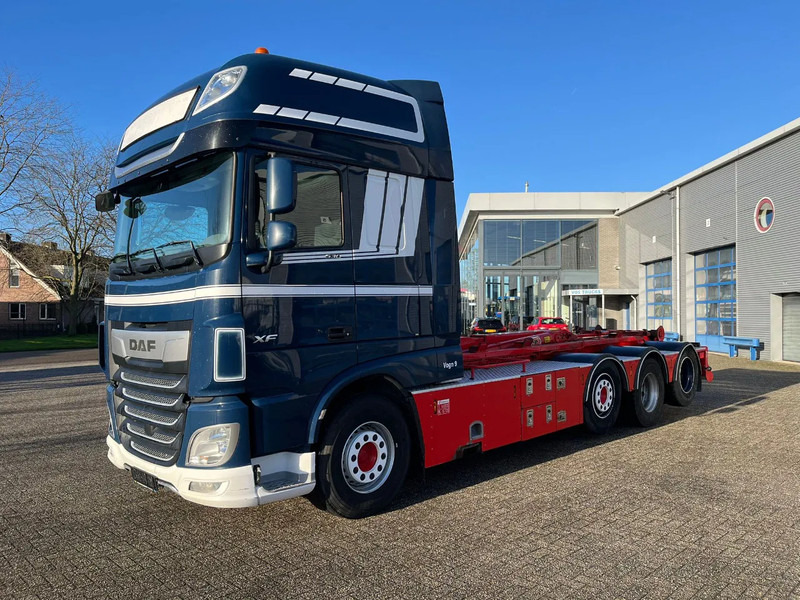 DAF XF106-530 8X2 / AJK HOOKLIFT 25000KG / 9 TON FRONT AXLE / NAVI / ONLY:612482 KM / SSC / AUTOMATIC / EURO-6 / 2019 - Xe tải nâng móc: hình 1 DAF XF106-530 8X2 / AJK HOOKLIFT 25000KG / 9 TON FRONT AXLE / NAVI / ONLY:612482 KM / SSC / AUTOMATIC / EURO-6 / 2019 - Xe tải nâng móc: hình 1