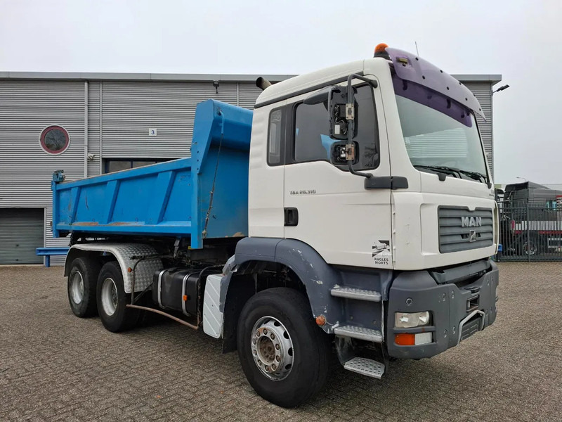 MAN TGA 26.310 / 6X4 / 2XBIG AXLE / 2SIDE TIPPER / ONLY:545423 KM / TUV:06-05-2026 / FULL-STEEL / AIRCO / MANUAL / EURO-4 / 2005 - Xe ben: hình 4 MAN TGA 26.310 / 6X4 / 2XBIG AXLE / 2SIDE TIPPER / ONLY:545423 KM / TUV:06-05-2026 / FULL-STEEL / AIRCO / MANUAL / EURO-4 / 2005 - Xe ben: hình 4