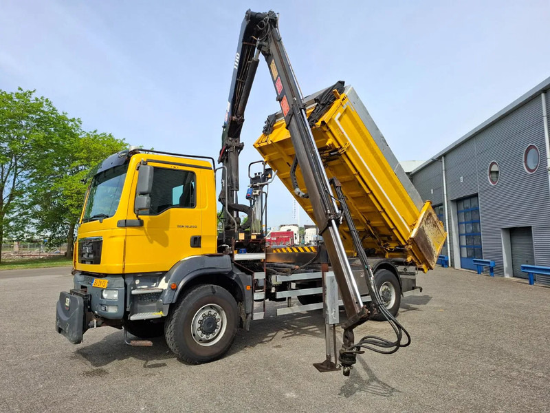MAN TGM 18.250 / 4X4 / NL TRUCK / TUV:30-04-2026 / 118783 KM / HMF 1110 K2 / ROTATOR / GOOD TYRES / FULL-STEEL / DRUM BRAKES / MANUA - Xe ben, Xe cẩu tự hành: hình 1 MAN TGM 18.250 / 4X4 / NL TRUCK / TUV:30-04-2026 / 118783 KM / HMF 1110 K2 / ROTATOR / GOOD TYRES / FULL-STEEL / DRUM BRAKES / MANUA - Xe ben, Xe cẩu tự hành: hình 1