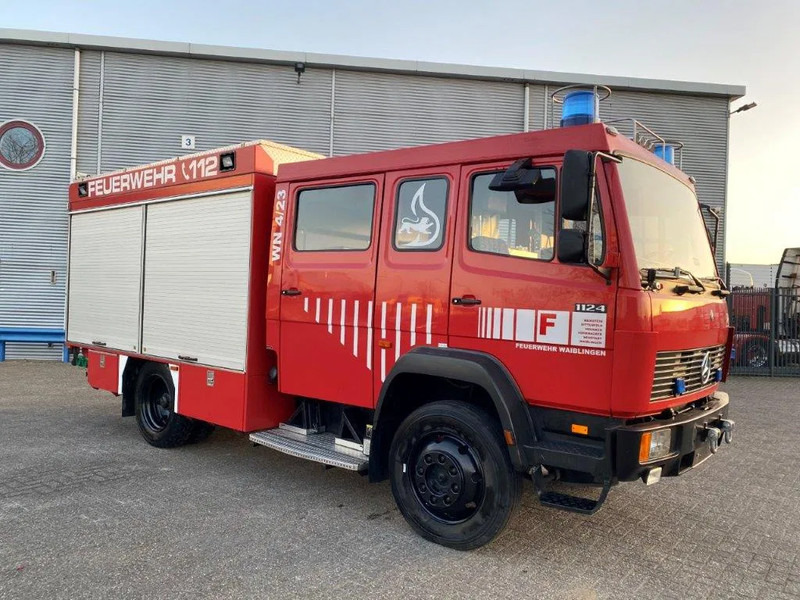 Mercedes-Benz 1124 AF / 4X4 / GERMAN TRUCK / WATERTANK 2400 LITER+POMP / GOOD CONDITION / ONLY:25235 KM / MARGE / MANUAL / 1996 - Xe tải cứu hỏa: hình 2 Mercedes-Benz 1124 AF / 4X4 / GERMAN TRUCK / WATERTANK 2400 LITER+POMP / GOOD CONDITION / ONLY:25235 KM / MARGE / MANUAL / 1996 - Xe tải cứu hỏa: hình 2