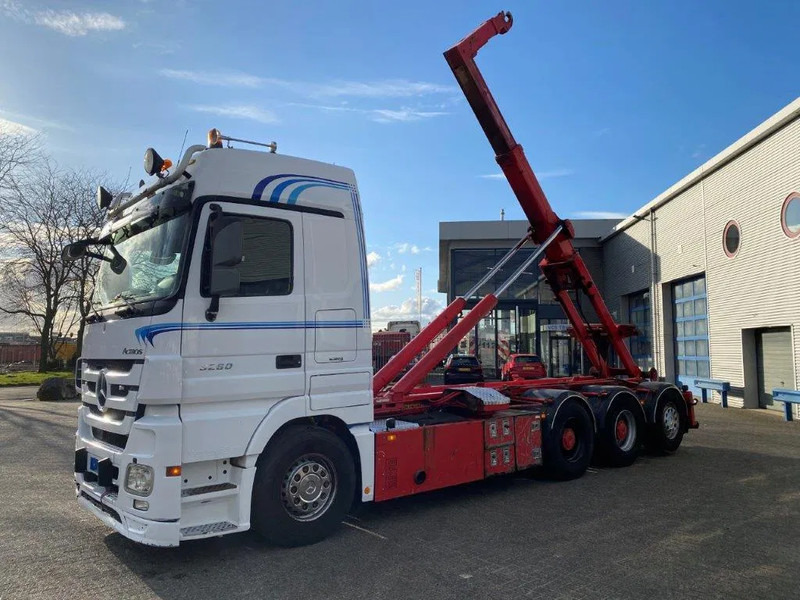 Mercedes-Benz Actros 3260 V8 / 15,9L / 8X4 / BIG AXLE / PALFINGER T26 HOOKLIFT / LIFT+LENKACHSE / FULL-AIR / AIRCO / AUTOMATIC / EURO-5 / 2013 - Xe tải nâng móc: hình 1 Mercedes-Benz Actros 3260 V8 / 15,9L / 8X4 / BIG AXLE / PALFINGER T26 HOOKLIFT / LIFT+LENKACHSE / FULL-AIR / AIRCO / AUTOMATIC / EURO-5 / 2013 - Xe tải nâng móc: hình 1