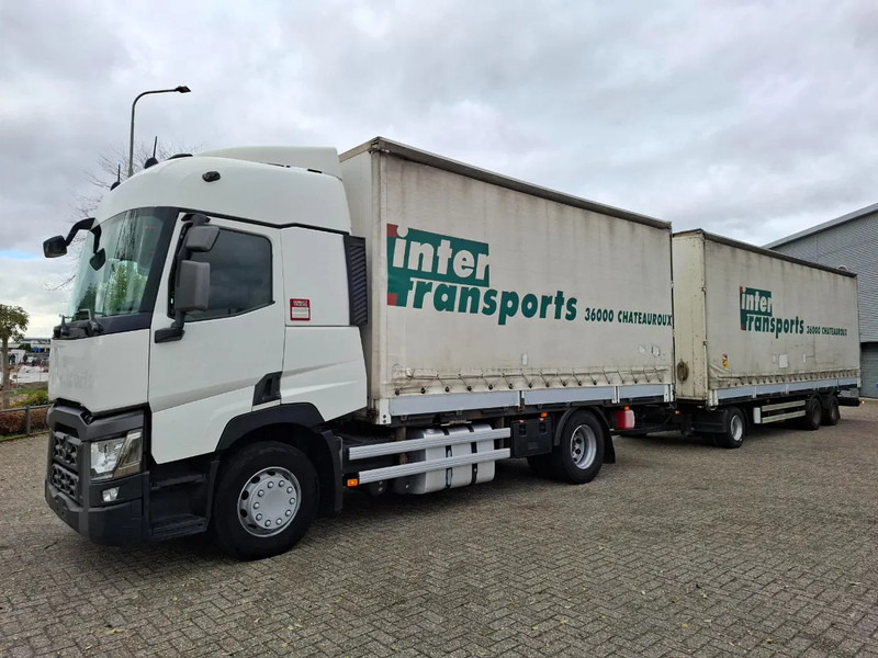 Renault T480 COMFORT / DOUBLE TANK / TIR LINE / TUV:30-03-2026 / THROUGH LOADING SYSTEM / LWDS / AUTOMATIC / EURO-6 / 2017 - Xe tải thùng mui bạt: hình 1 Renault T480 COMFORT / DOUBLE TANK / TIR LINE / TUV:30-03-2026 / THROUGH LOADING SYSTEM / LWDS / AUTOMATIC / EURO-6 / 2017 - Xe tải thùng mui bạt: hình 1