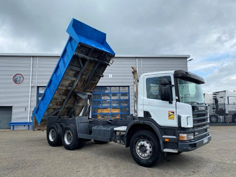 Scania 114-340 / 6X4 / 2 SIDE TIPPER / BIG AXLE / FULL-STEEL / DRUM BRAKES / MANUAL / 1999 - Xe ben: hình 5 Scania 114-340 / 6X4 / 2 SIDE TIPPER / BIG AXLE / FULL-STEEL / DRUM BRAKES / MANUAL / 1999 - Xe ben: hình 5