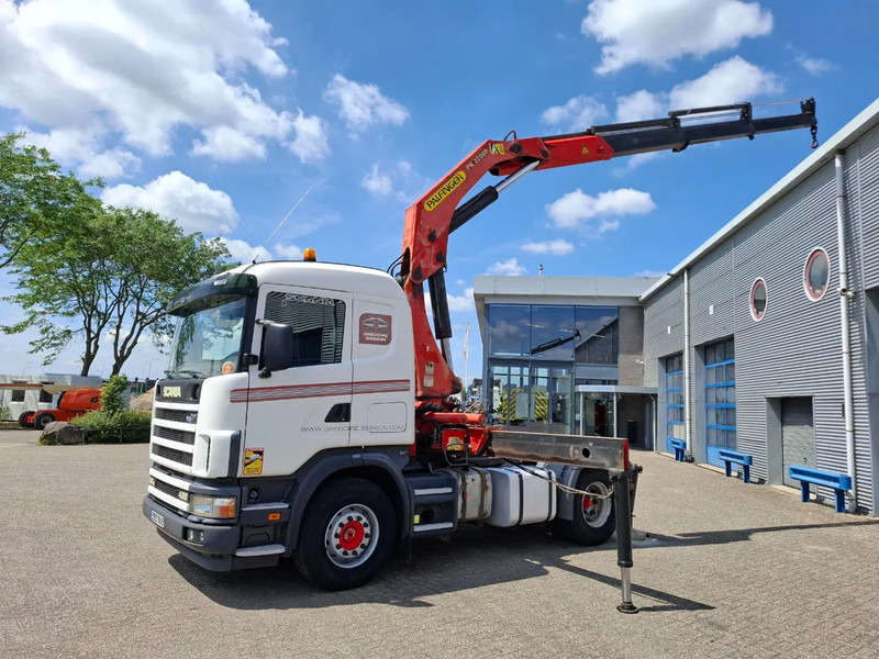 Scania 124G-420 / RETARDER / PALFINGER PK32080 / DOUBLE TANK / AIRCO / GOOD CONDITION / MANUAL / EURO-3 / 2004 - Xe cẩu tự hành: hình 2 Scania 124G-420 / RETARDER / PALFINGER PK32080 / DOUBLE TANK / AIRCO / GOOD CONDITION / MANUAL / EURO-3 / 2004 - Xe cẩu tự hành: hình 2