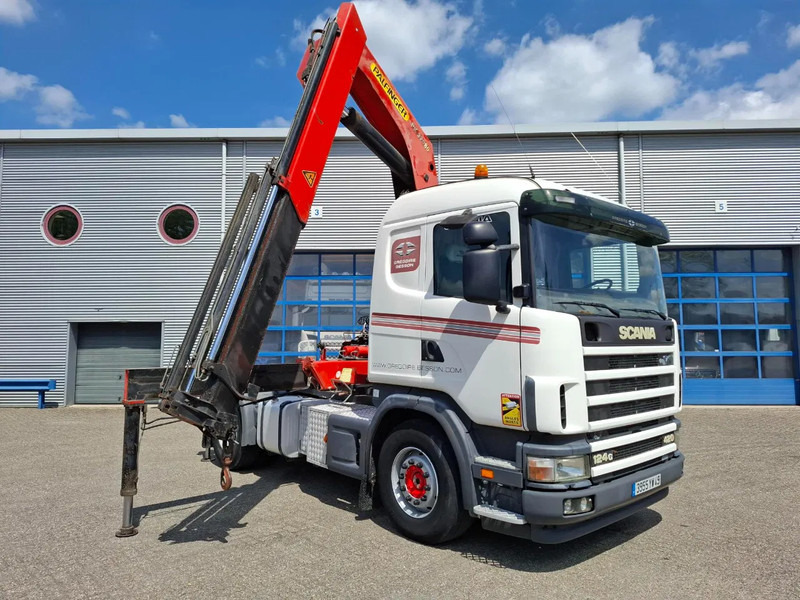 Scania 124G-420 / RETARDER / PALFINGER PK32080 / DOUBLE TANK / AIRCO / GOOD CONDITION / MANUAL / EURO-3 / 2004 - Xe cẩu tự hành: hình 3 Scania 124G-420 / RETARDER / PALFINGER PK32080 / DOUBLE TANK / AIRCO / GOOD CONDITION / MANUAL / EURO-3 / 2004 - Xe cẩu tự hành: hình 3