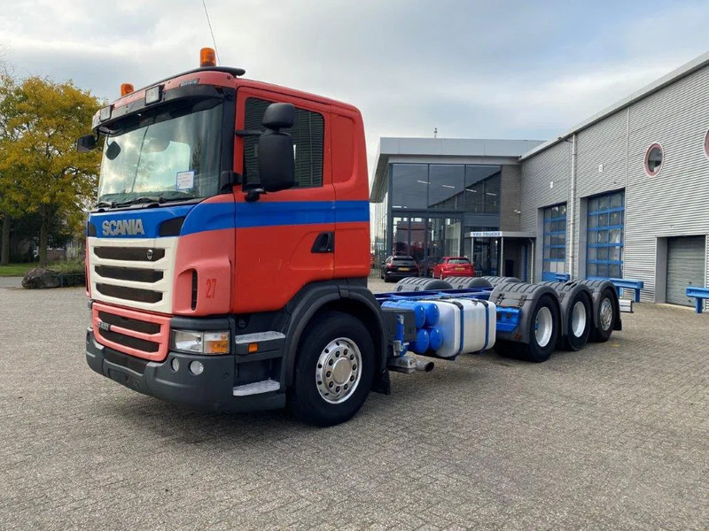 Scania G400 / 8X4 / 9TON FRONT AXLE / PTO / LIFT+LENKACHSE / ALCOA'S / AIRCO / MANUAL / EURO-5 / 2011 - Xe tải khung gầm: hình 1 Scania G400 / 8X4 / 9TON FRONT AXLE / PTO / LIFT+LENKACHSE / ALCOA'S / AIRCO / MANUAL / EURO-5 / 2011 - Xe tải khung gầm: hình 1